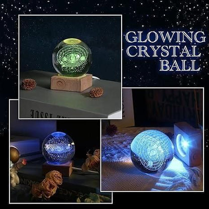 3D Crystal Lamp Ball(Assorted Design) for gifts